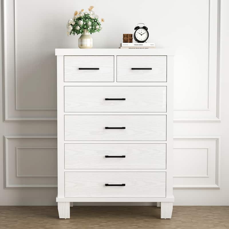 Elam 6 Drawers Vertical Dresser Storage Tower Organizer Unit for Bedroom