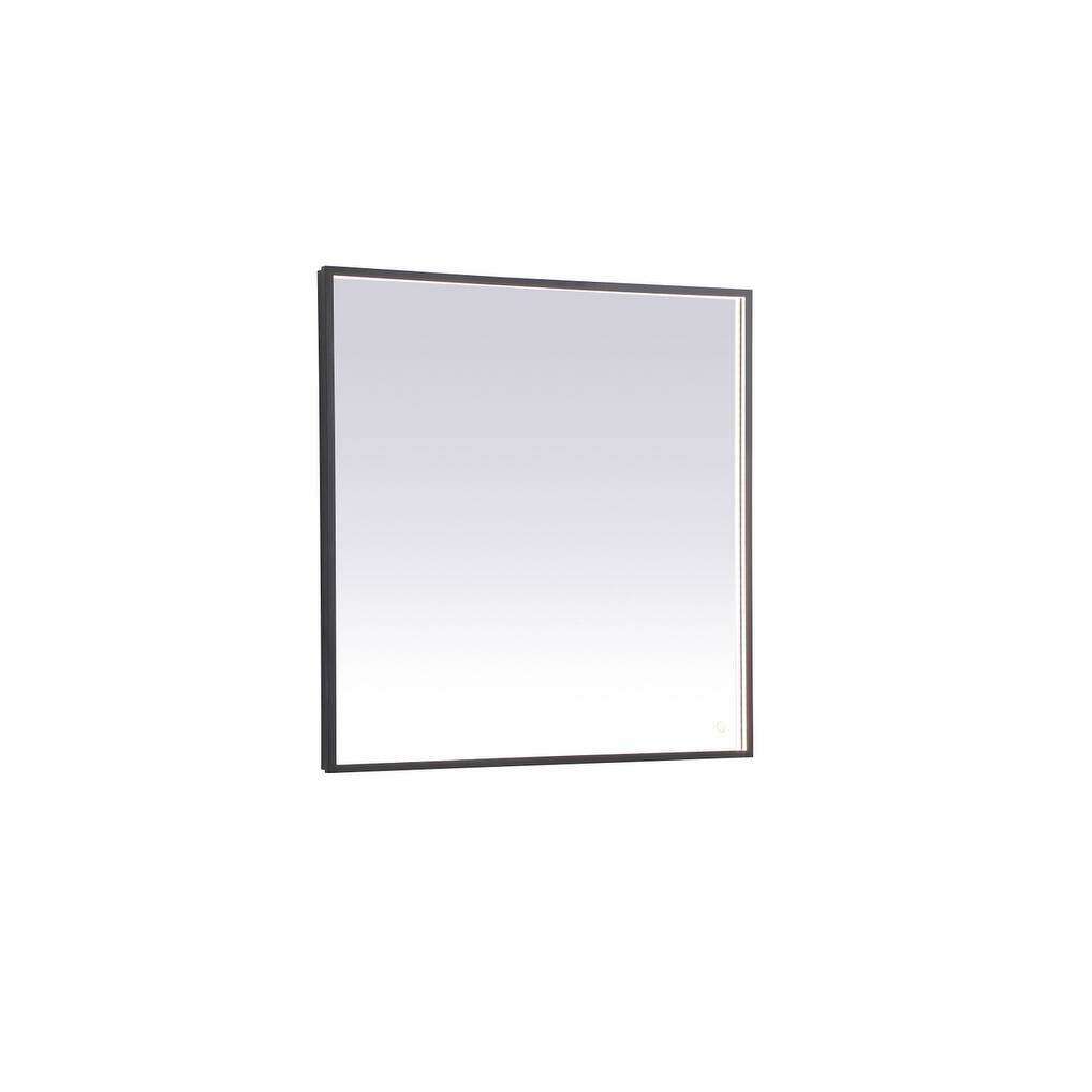 Indigo Home 36x36 inch LED mirror with adjustable color temperature
