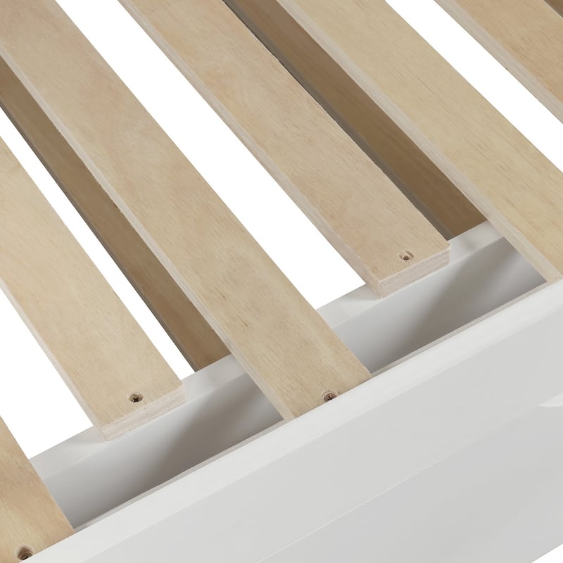 Extending Daybed with Trundle, Wooden Daybed with Trundle