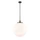 Option Matte White / Black Antique Brass