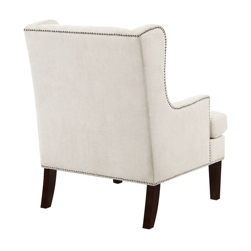 LaFollette 29" Textured Accent Chair - Nailhead Trim