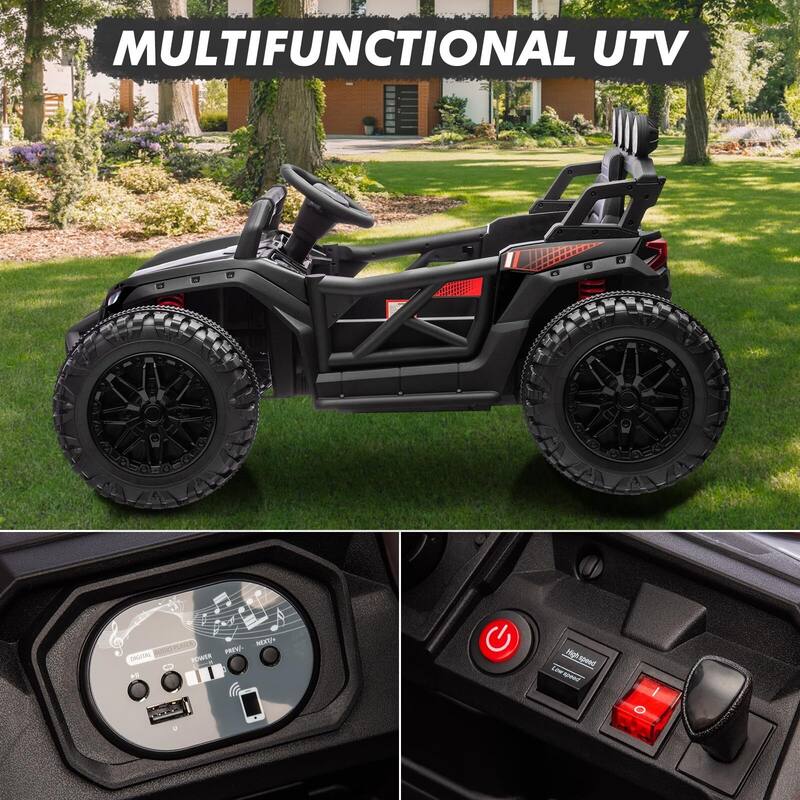 24V Ride on UTV,130w Electric Powered UTV