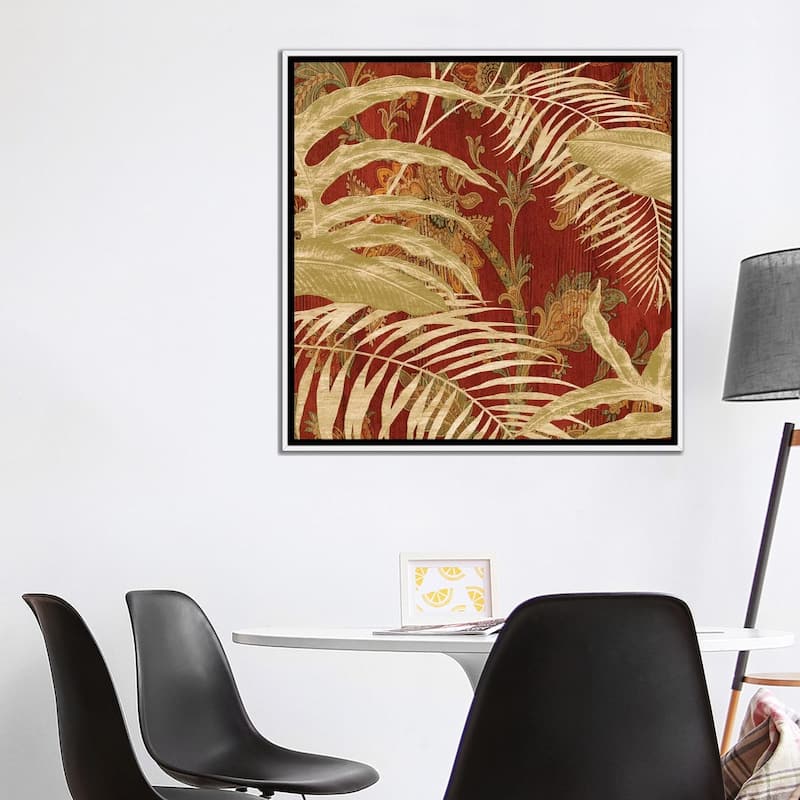 iCanvas "Tropical Garden II" by Chris Donovan Framed Canvas Print