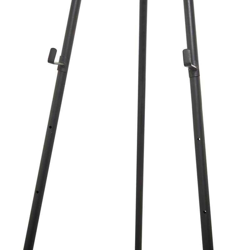 Metal Extra Large Adjustable 3 Tier Display Easel with Foldable Stand - Black or White - Roche River Decor