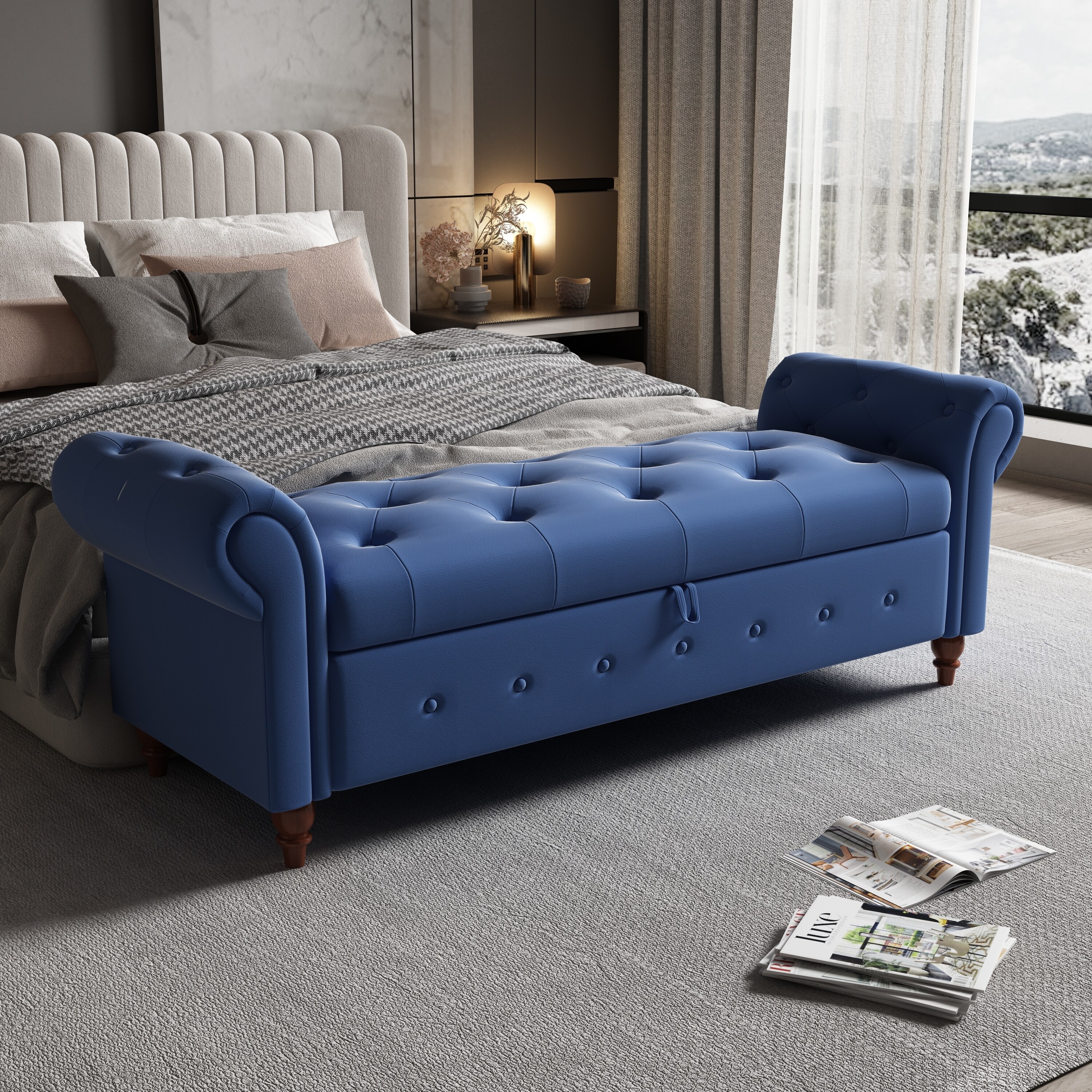 Bedroom stools clearance and benches