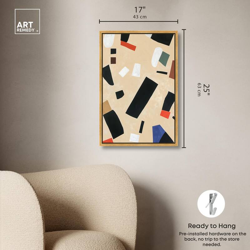 Mindscape Mosaic I Canvas by Art Remedy