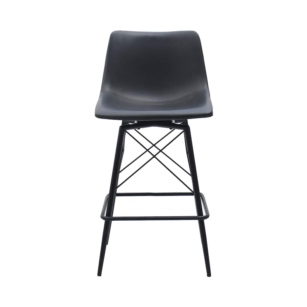 Saxis 26" Swivel 26'' Bar Stool (Set of 2)