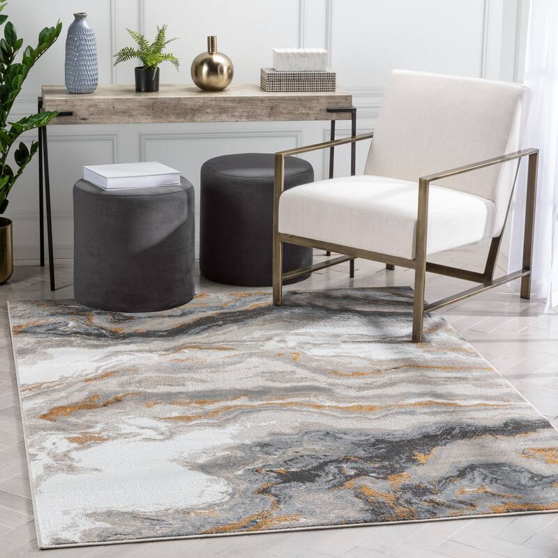 Well Woven Verity Yara Abstract Modern Area Rug