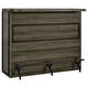preview thumbnail 1 of 4, Joe Aged Oak 5-shelf Composite Wood Home Bar Wine Cabinet Aged Oak