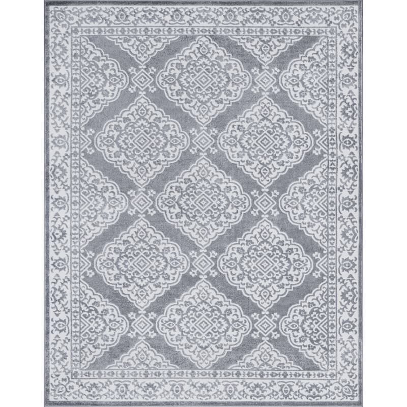 Wyman Farmhouse Floral Indoor Area Rug