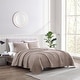 preview thumbnail 7 of 22, Brielle Home Stream Quilt Set Light Grey - Full - Queen