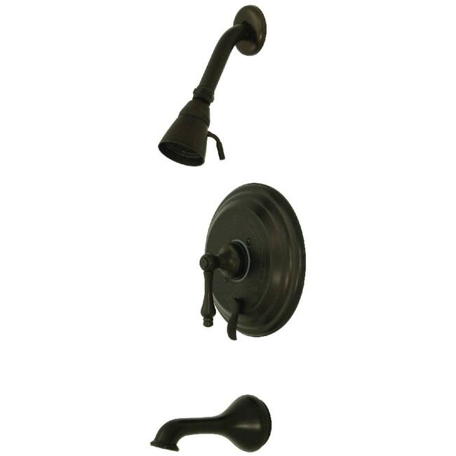 Kingston Brass Tub and Shower Trim Package with 1.8 GPM Multi Function - Oil Rubbed Bronze