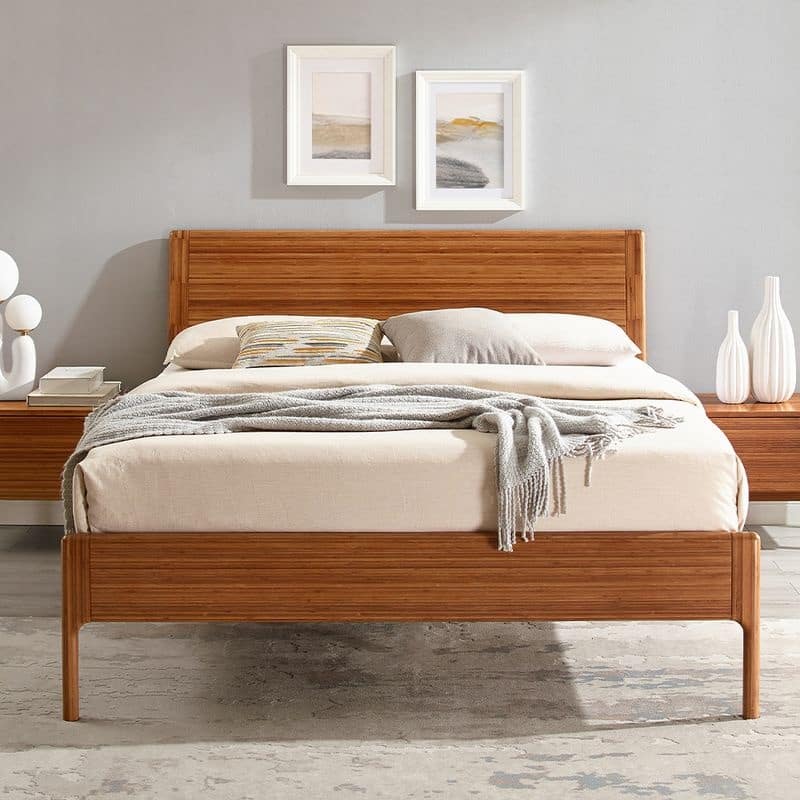 Hansen King Platform Bed, Copper