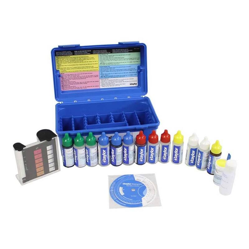 Taylor K2006 Swimming Pool Water FAS-DPD Chlorine pH Alkaline Test Kit (3 Pack) - 2