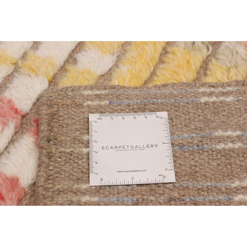 ECARPETGALLERY Hand-knotted Tangier Multi Color Wool Rug - 8'0 x 9'9