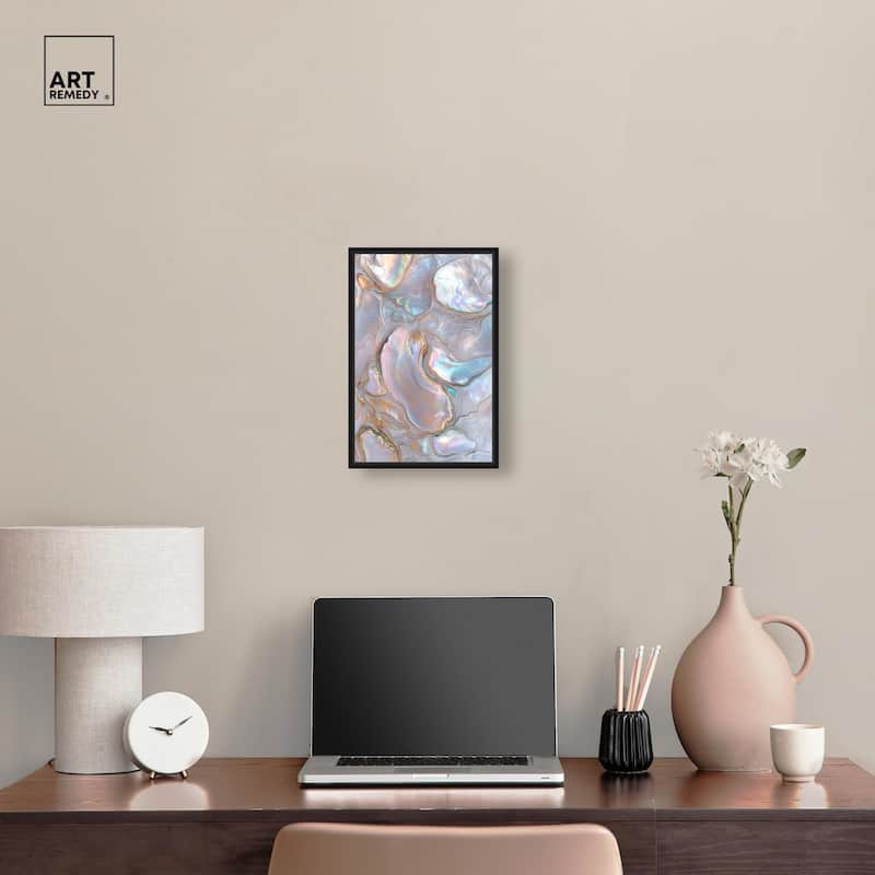 Fluid Preciousness III Canvas by Art Remedy