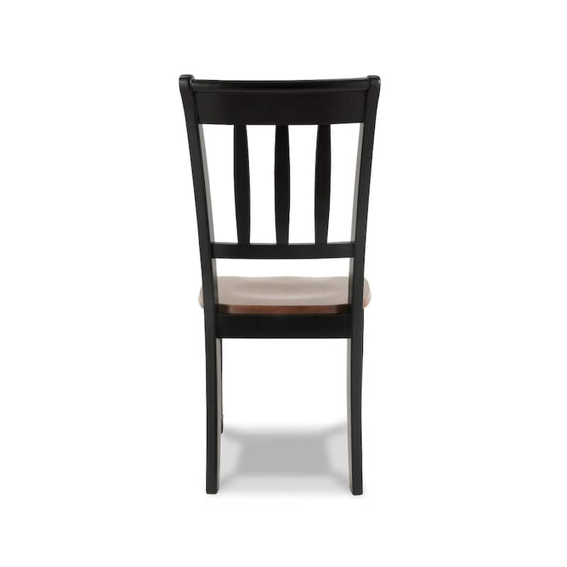 Signature Design by Ashley Owingsville Brown and Black Dining Chairs (Set of 2)