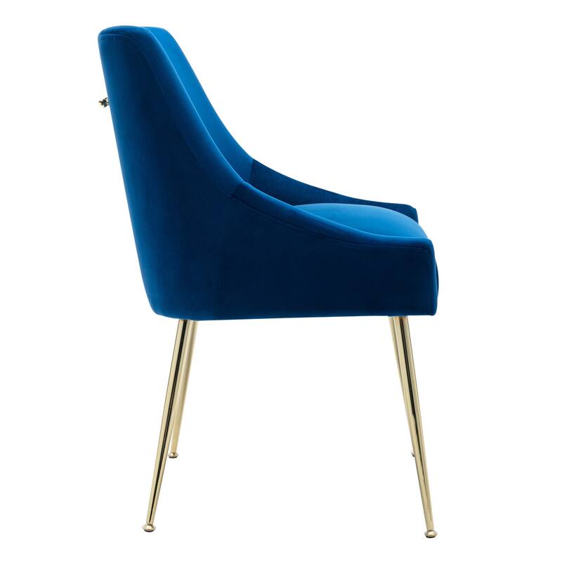 Heaven Contemporary Velvet Upholstered Accent Chair