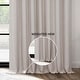 preview thumbnail 3 of 155, Exclusive Fabrics Textured Faux Linen Extra Wide Room Darkening Curtains for Bedroom & Living Room Curtains (1 Panel)