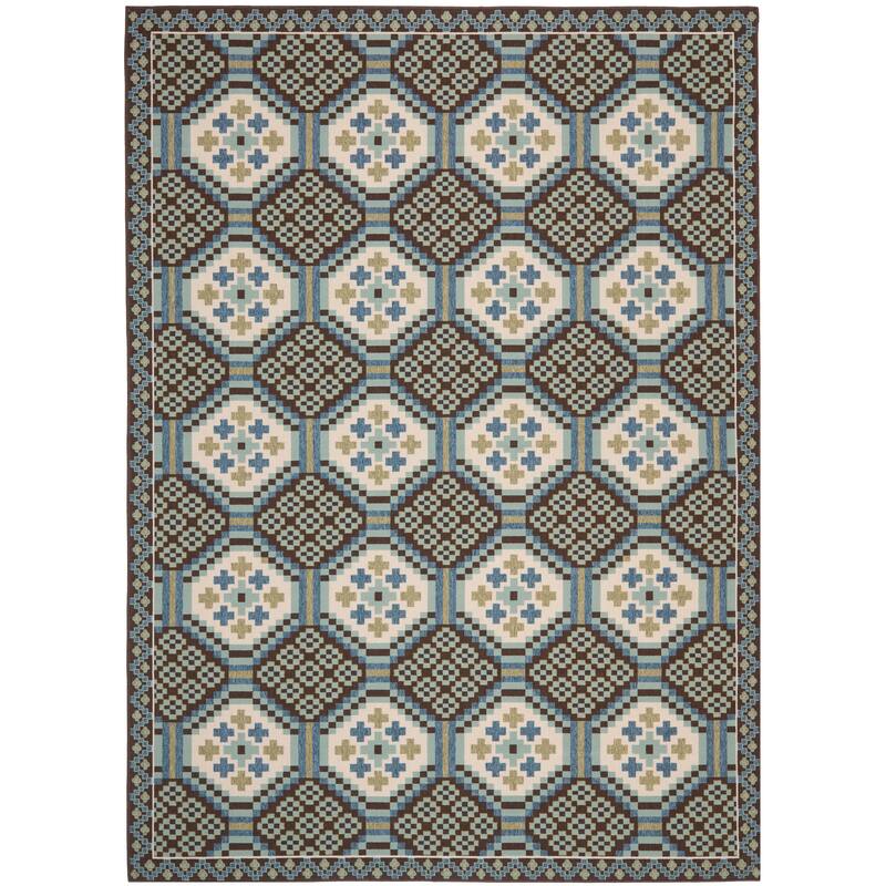 SAFAVIEH Veranda Paquita Indoor/ Outdoor Waterproof Patio Backyard Rug