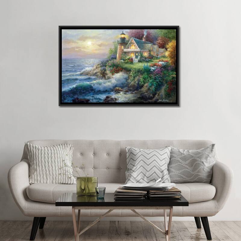 iCanvas "Guardian Of The Sea" by Nicky Boehme Framed Canvas Print