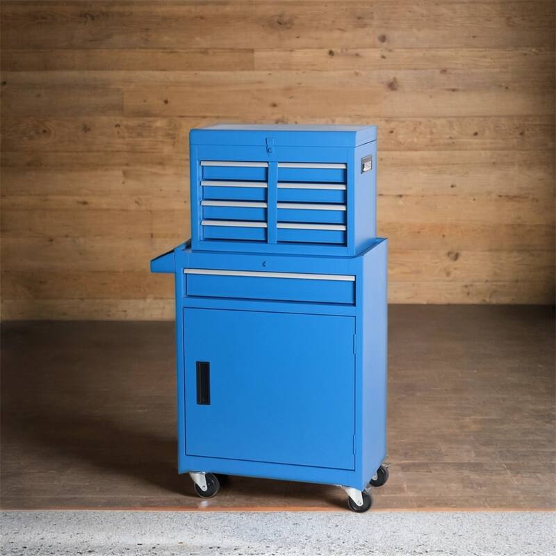 Tool Chest,Rolling Tool Storage Cabinet with Detachable Top Tool Box