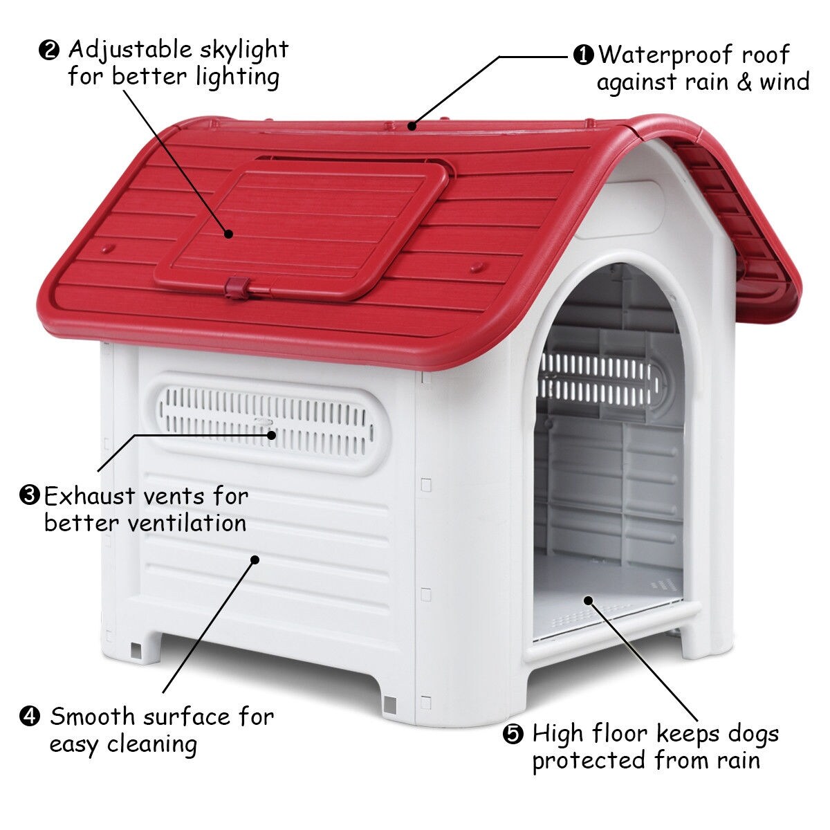 outdoor dog rain shelter