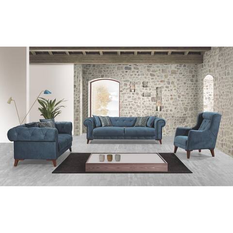 Fath 3-piece Living Room Sofa, Loveseat and Chair set