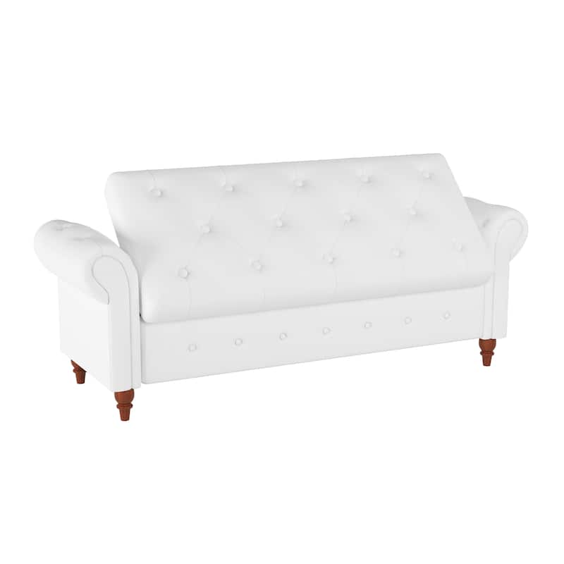 Modern Storage Bed Bench,Shoe Bench,Footrest with Rolled Arms