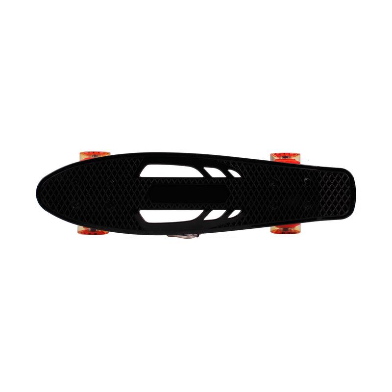 22 Inch Skateboard with LED Light Up PU Wheels And Bendable Deck - 1pc