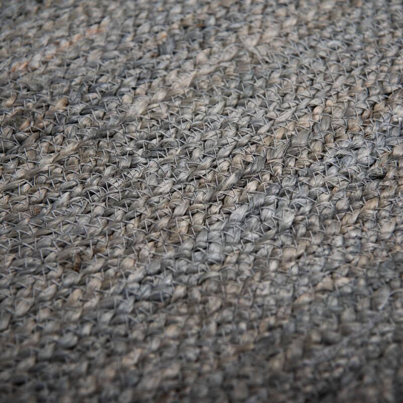 Alora Decor Zenon Tone on Tone Solid Jute Area Rug