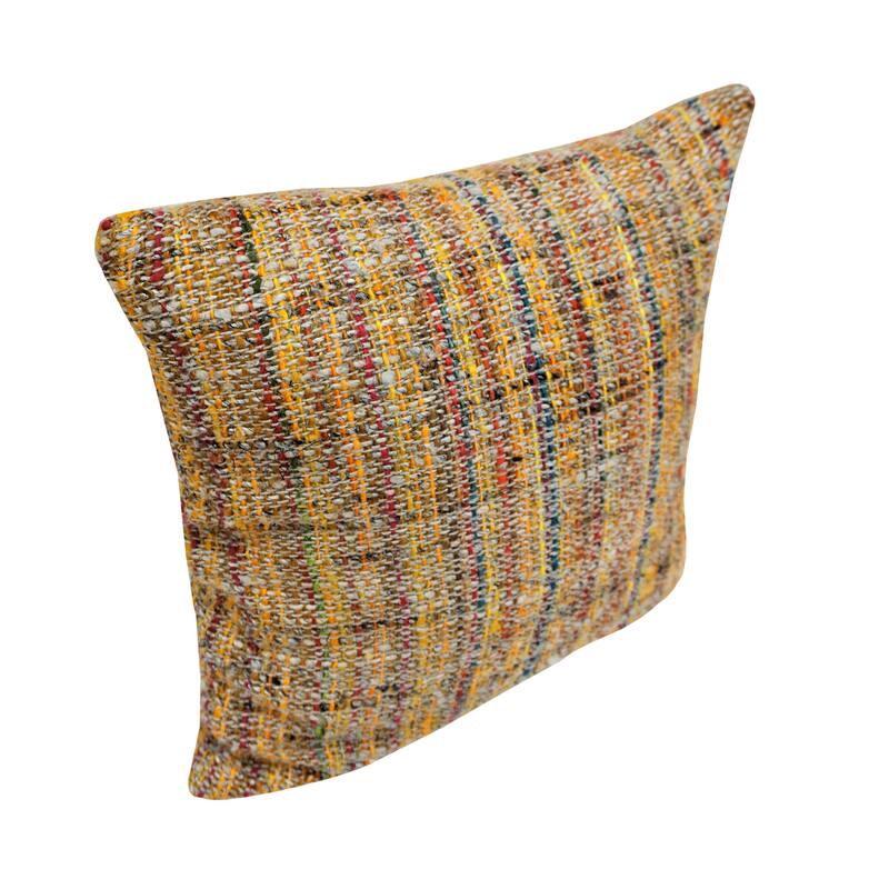 Home&Manor Wendy Hand Spun Silk Pillow 20"