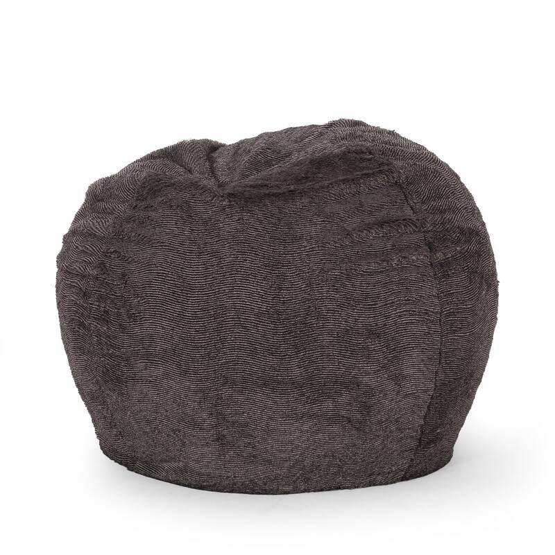 Comfortable Faux Fur Bean Bag with Versatile Design for Relaxation