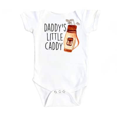 Golf Bag - Baby Boy Girl Clothes Infant Bodysuit Funny Cute Newborn