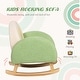 preview thumbnail 6 of 9, Kids Sofa, Rocking Toddler Sofa Chair with Solid Wooden Frame, Faux Lamb Fleece Fabric, Kids Arm Chair for Ages 18-36 months