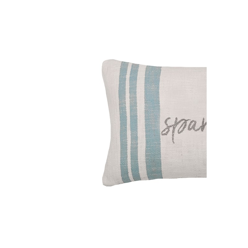 14" x 22" Morgan Sparkle Woven Christmas Throw Pillow