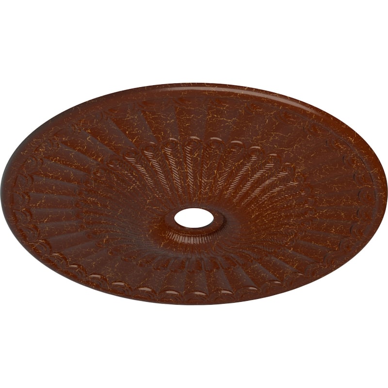 36 5/8"OD x 3 5/8"ID x 2 3/8"P Galveston Ceiling Medallion