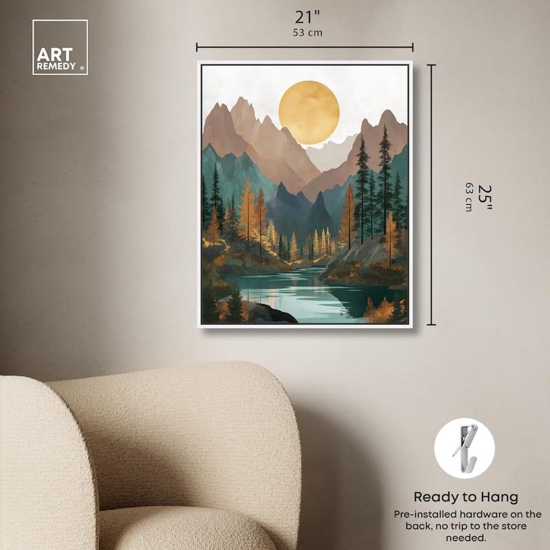 Secrets of the Lake II Canvas by Art Remedy