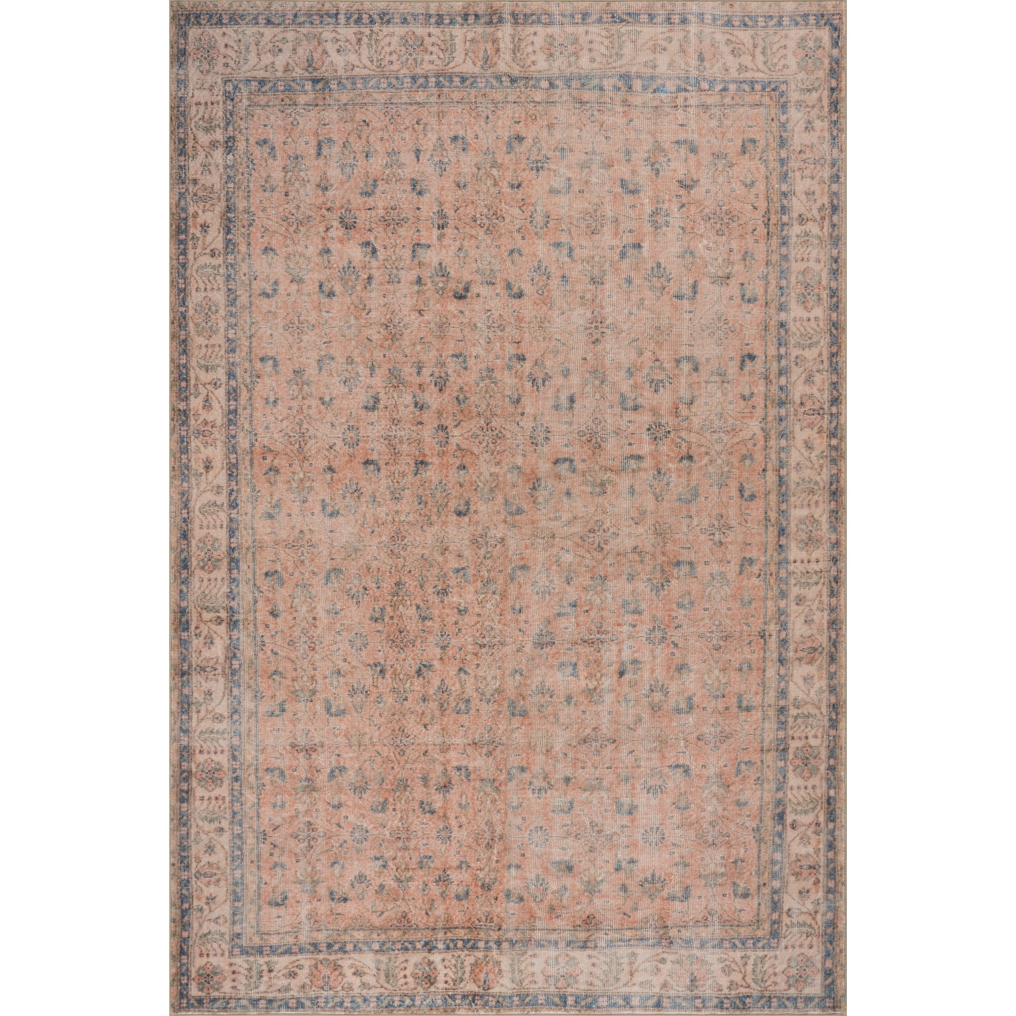 Nuloom Elendra Traditional Bordered Washable Rug
