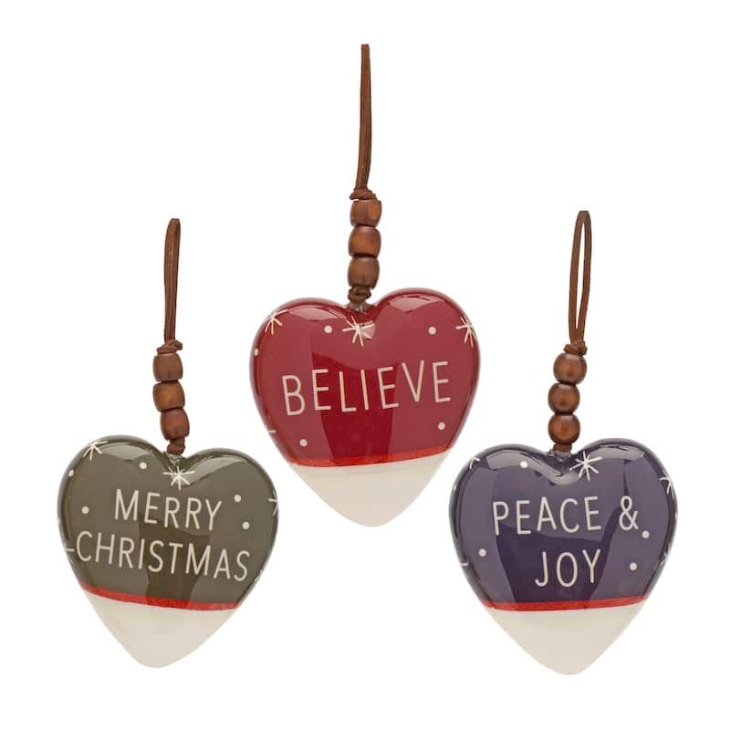 Heart Ornament (Set of 12)
