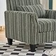 preview thumbnail 7 of 6, Side Chair Lounge Chair with Nailhead Trim, Leisure Chair Green Accent Chair Dressing Chair Reading Chair