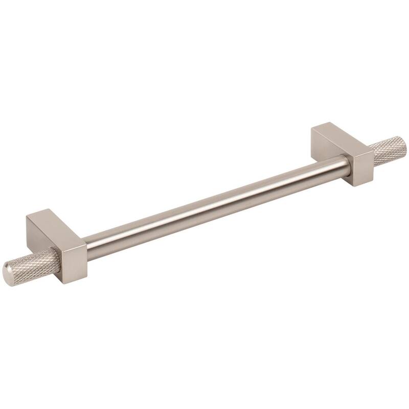 Jeffrey Alexander 698-160 Larkin Outer Knurled 6-5/16" (160mm) Center