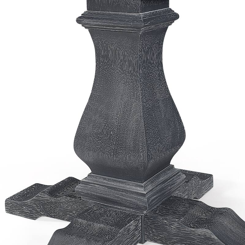 Pampas Wood and Cane Dining Set by Christopher Knight Home