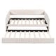 preview thumbnail 19 of 34, Upholstered Daybed Sofa Bed Twin With Trundle Bed and Wood Slat