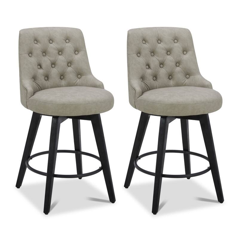 Avery Swivel Counter Height Barstool