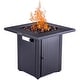 28in Outdoor Propane Fire Pit Table - Bed Bath & Beyond - 38203636