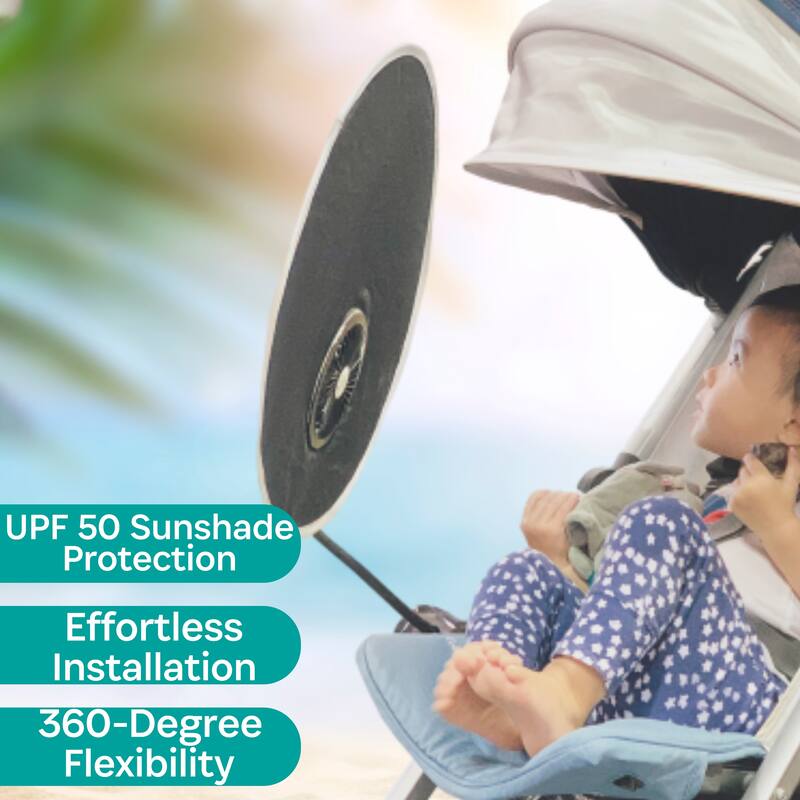 Buggygear Coolshade Visor and Fan