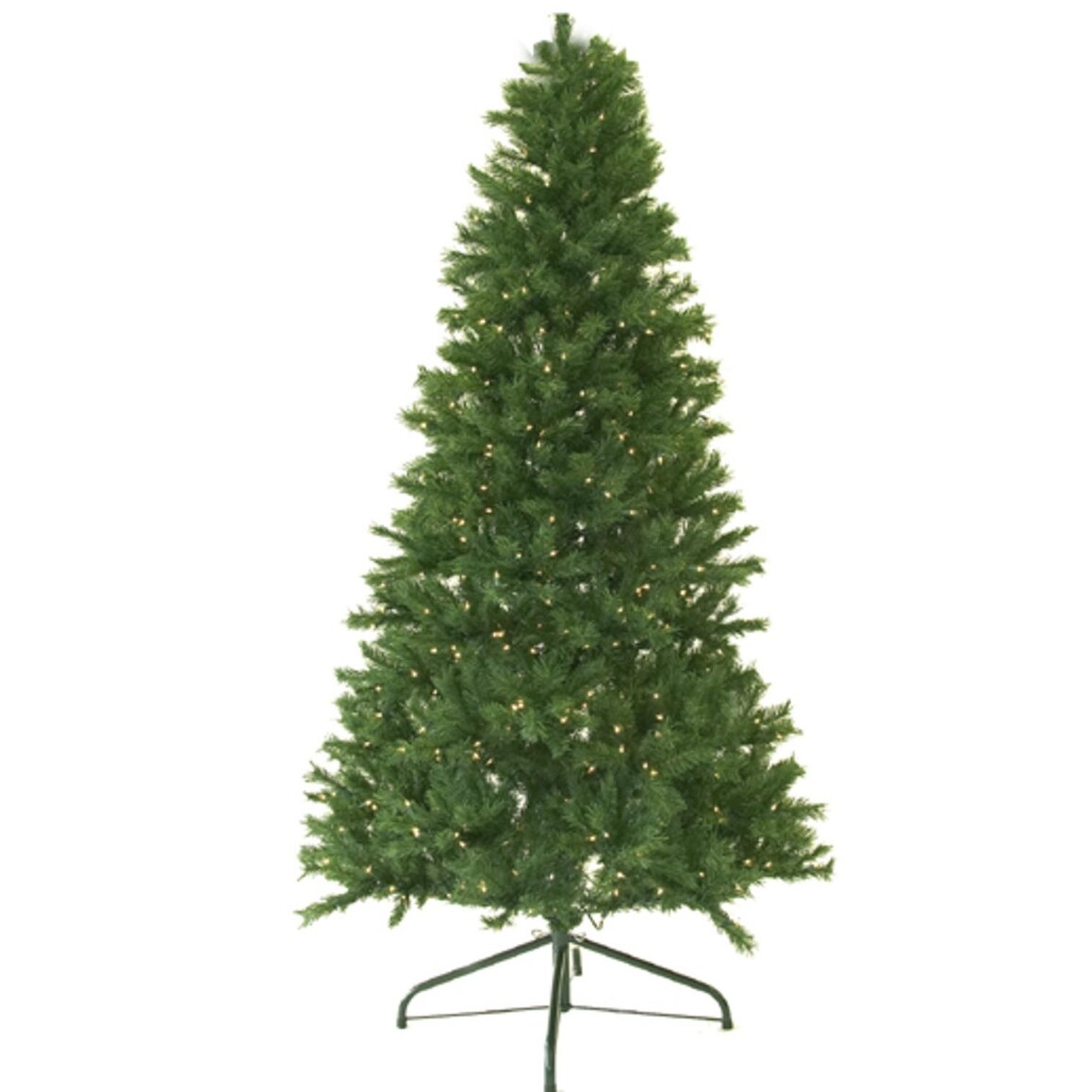 Shop 4 Pre Lit Canadian Pine Artificial Christmas Tree Candlelight Led Lights Overstock 18859719