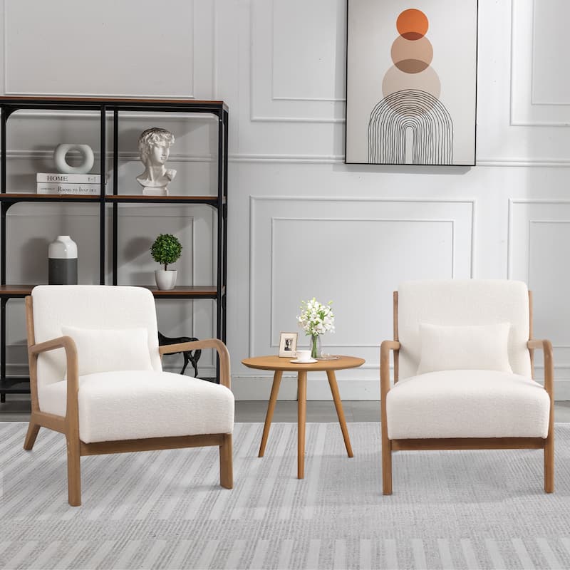 Aston Modern Solid wood Accent Chair for Living Room