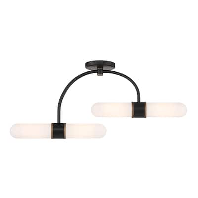 Crystorama Lighting Group CAP-8514 Capsule 4 Light 34" Wide LED